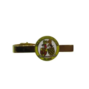 fashion design custom metal stamped enamel charm brass rose gold tie clip Cufflinks set for mens shirts luxury gifts