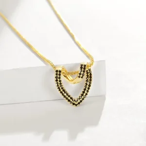 necklace pendant accessories rhinestone fashion america