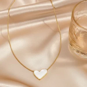 necklace pendant women fashion jewelry accessories stainless steel snake chain