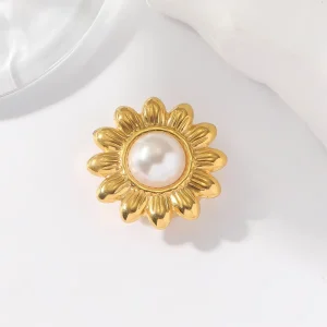 of Fashion Accessories Flowers Jewelry Button Covers Cufflinks Start Button Covers and Women’s Shirts